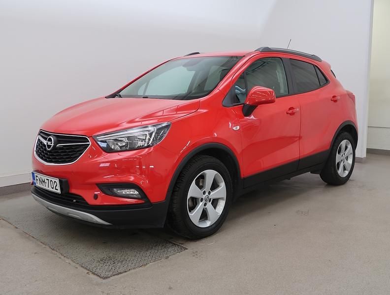 Punainen Käytetty 2018 Opel Mokka X Enjoy Katumaasturi | 11 890 € (Perustarjous) - Kuva 1/3