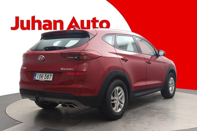 Käytetty Hyundai Tucson Comfort 136 HP (100 kW) 2019 Punainen Katumaasturi