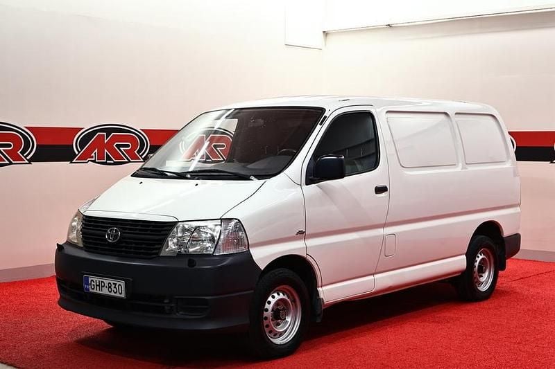 Valkoinen Käytetty 2008 Toyota HiAce Van | 13 700 € (Perustarjous) - Kuva 1/4