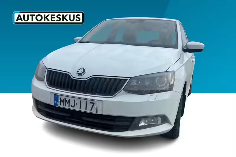 Valkoinen Käytetty 2015 Skoda Fabia Style Viistoperä | 8 490 € (Hyvä tarjous) - Kuva 1/2