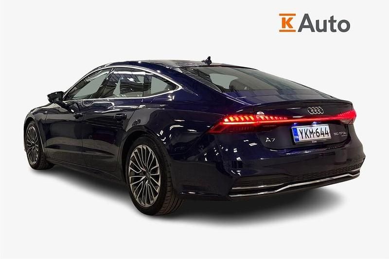 Käytetty Audi A7 Business 252 HP (185 kW) 2020 Sininen Viistoperä
