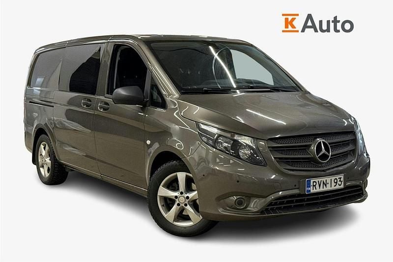 Käytetty Mercedes Vito 134 HP (98 kW) 2017 Ruskea (beige) Van