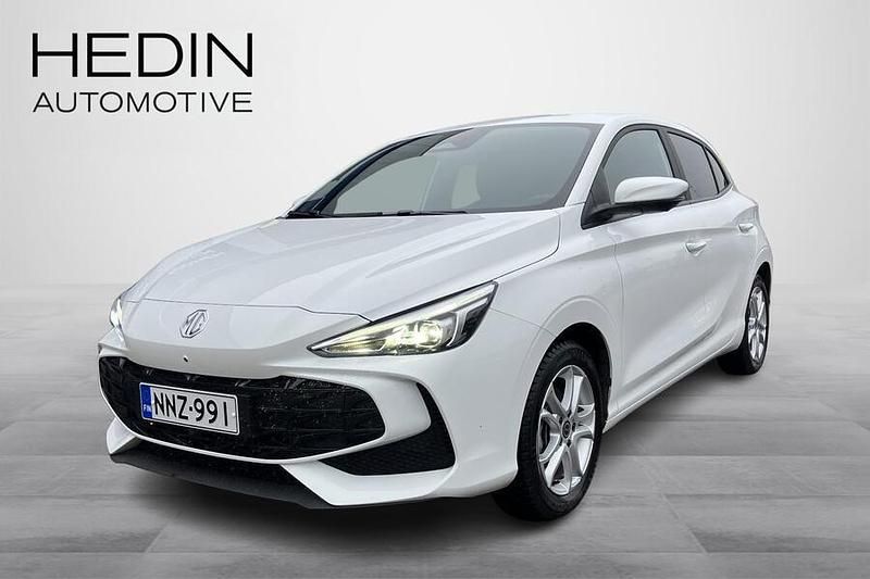 Valkoinen Käytetty 2024 MG MG3 Luxury Viistoperä | 16 990 € (Perustarjous) - Kuva 1/4