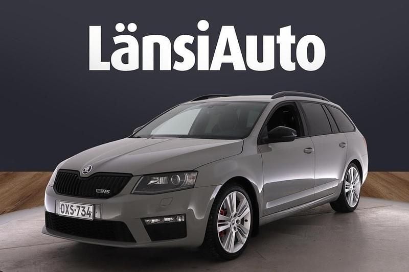 Harmaa Käytetty 2015 Skoda Octavia RS Farmari | 9 500 € (Perustarjous) - Kuva 1/1