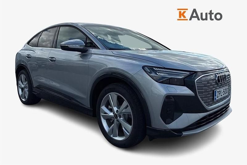 Harmaa Käytetty 2025 Audi Q4 Sportback e-tron Advanced Plus Katumaasturi | 57 900 € - Kuva 1/4