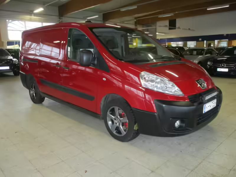 Punainen Käytetty 2012 Peugeot Expert Van | 10 850 € - Kuva 1/4