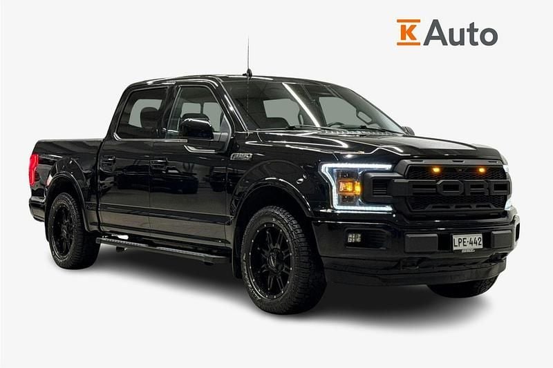Käytetty Ford F-150 Lariat 370 HP (272 kW) 2018 Musta Nouto