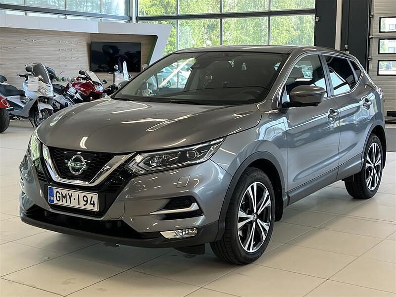 Harmaa Käytetty 2018 Nissan Qashqai N-Connecta Katumaasturi | 13 990 € (Kallis) - Kuva 1/4