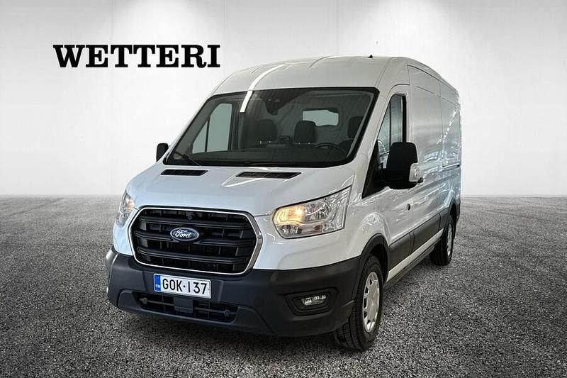 Valkoinen Käytetty 2020 Ford Transit Trend Van | 14 490 € (Supertarjous) - Kuva 1/4