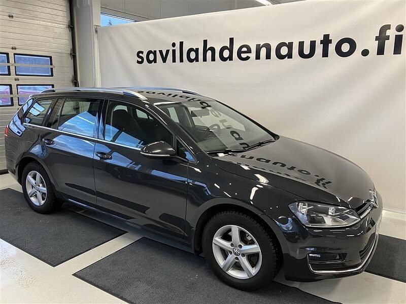 Käytetty VW Golf VII Highline 150 HP (110 kW) 2014 Harmaa Farmari