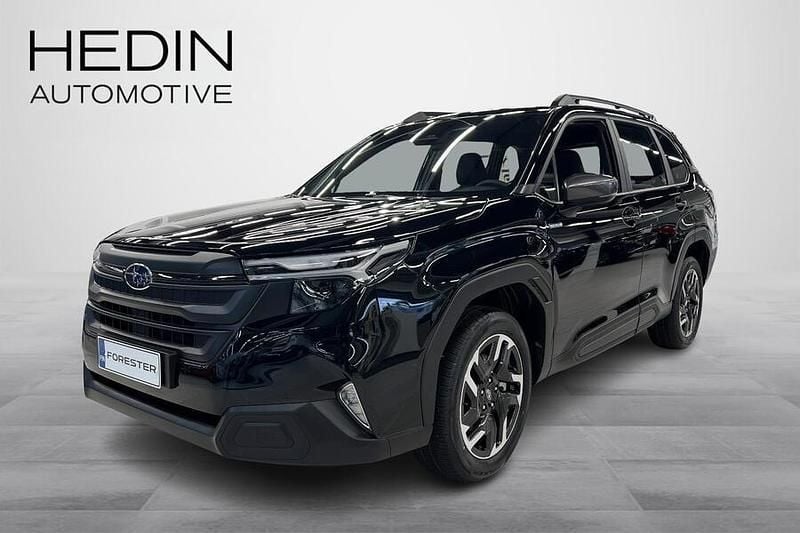 Uusi Subaru Forester 150 HP (110 kW) 2025 Musta Katumaasturi