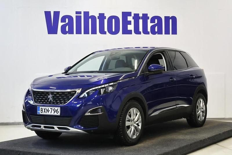 Käytetty Peugeot 3008 Allure 131 HP (96 kW) 2019 Sininen Katumaasturi