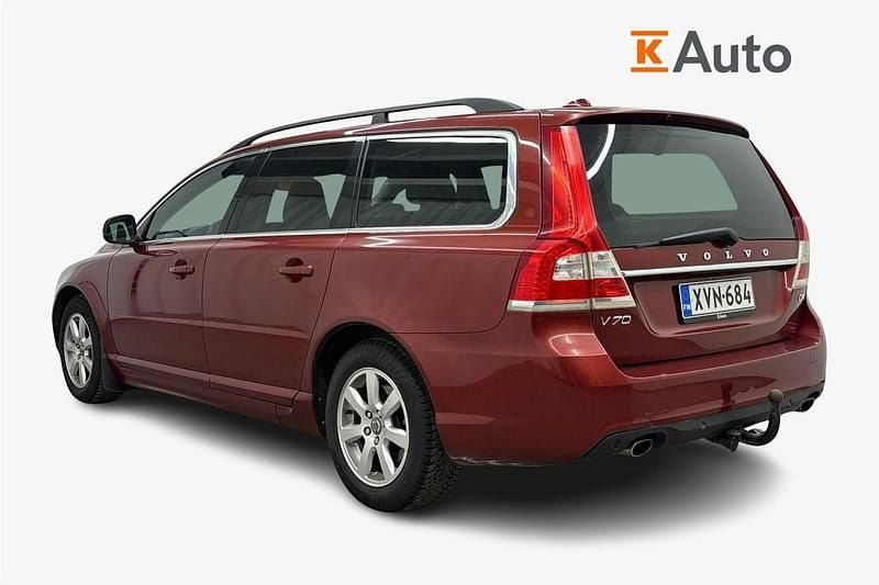 Käytetty Volvo V70 Business Edition 181 HP (133 kW) 2014 Punainen Farmari