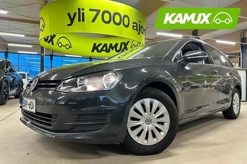Käytetty VW Golf VII Comfortline 105 HP (77 kW) 2014 Hopea / harmaa Farmari