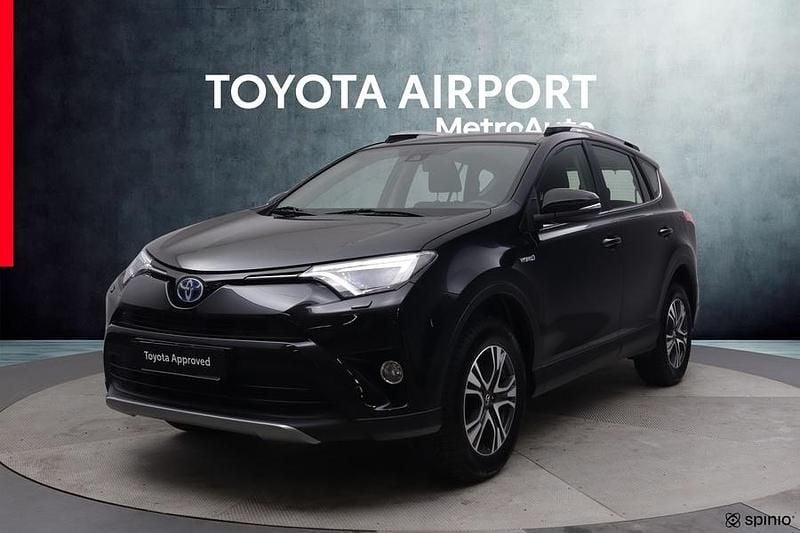 Käytetty Toyota RAV4 Hybrid Edition 155 HP (114 kW) 2017 Musta Katumaasturi