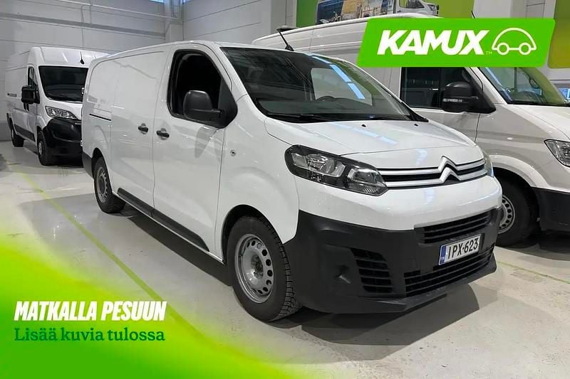 Icy white paint/standard flat ext trim type Käytetty 2022 Citroën Jumpy Tila-auto | 17 900 € (Supertarjous) - Kuva 1/4