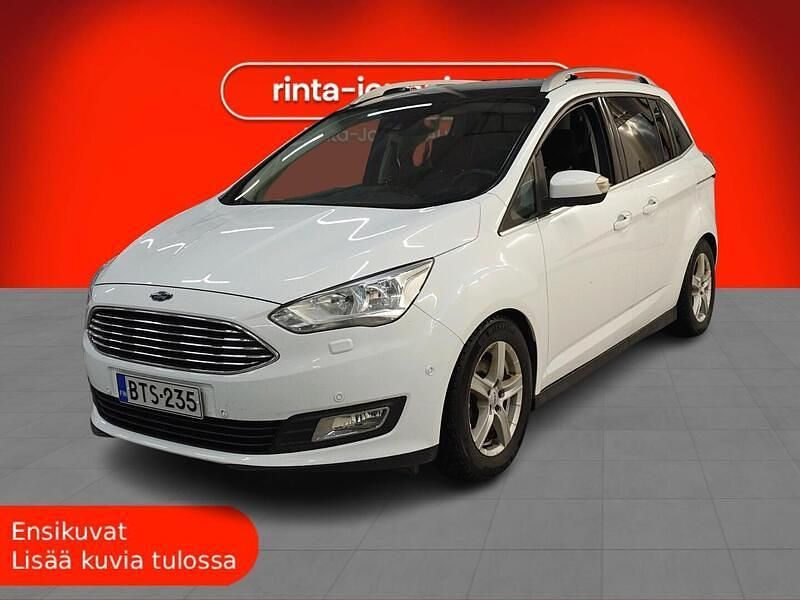 Valkoinen Käytetty 2016 Ford Grand C-Max Titanium Tila-auto | 10 490 € - Kuva 1/3