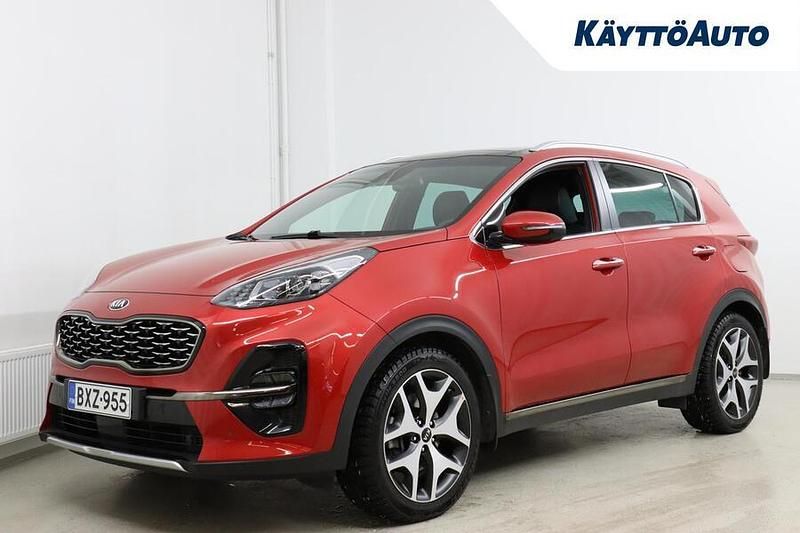 Käytetty Kia Sportage GT-Line 177 HP (130 kW) 2020 Punainen Katumaasturi