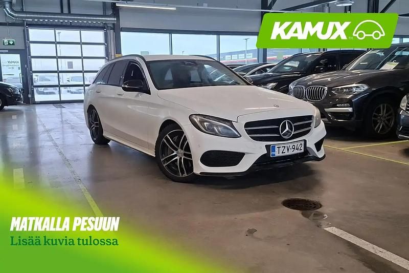 Valkoinen Käytetty 2015 Mercedes C250 Premium Farmari | 21 690 € (Perustarjous) - Kuva 1/4