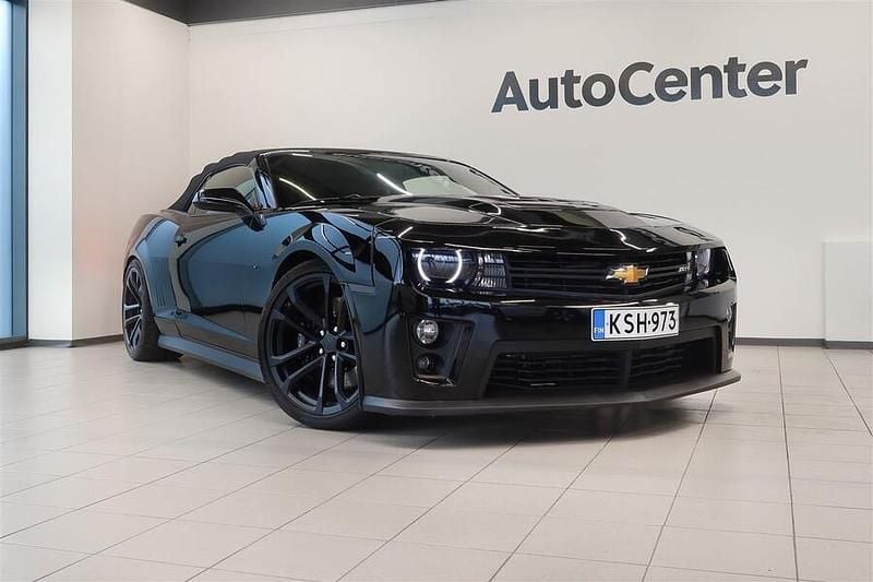 Musta Käytetty 2013 Chevrolet Camaro Avoauto | 73 800 € - Kuva 1/4
