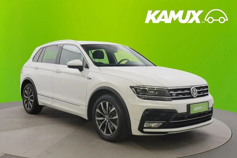 Valkoinen Käytetty 2017 VW Tiguan R-line Katumaasturi | 29 890 € (Hieman kallis) - Kuva 1/4