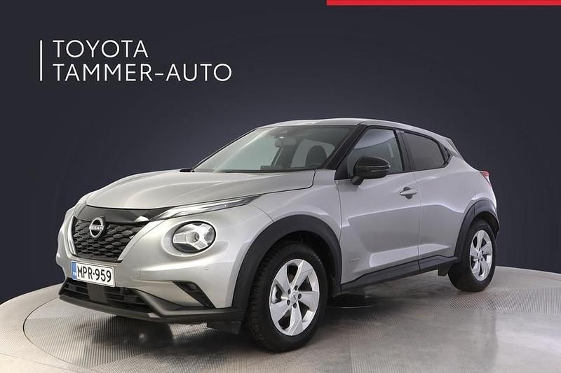 Käytetty Nissan Juke N-Connecta 143 HP (105 kW) 2024 Hopea Katumaasturi
