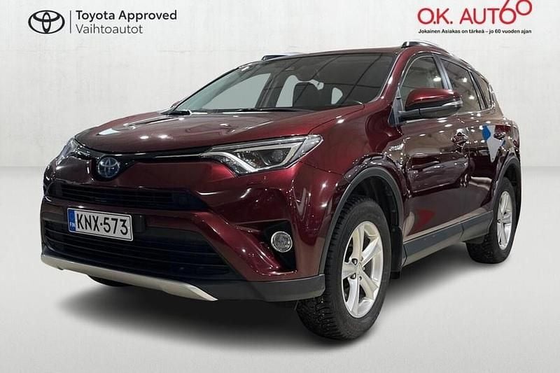 Punainen Käytetty 2016 Toyota RAV4 Hybrid Active Katumaasturi | 21 900 € (Perustarjous) - Kuva 1/4