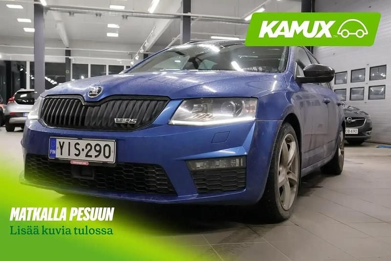 Sininen Käytetty 2015 Skoda Octavia RS Farmari | 13 490 € (Hyvä tarjous) - Kuva 1/4