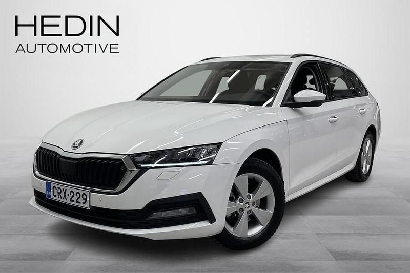 Valkoinen Käytetty 2024 Skoda Octavia Ambition Farmari | 26 990 € (Perustarjous) - Kuva 1/4