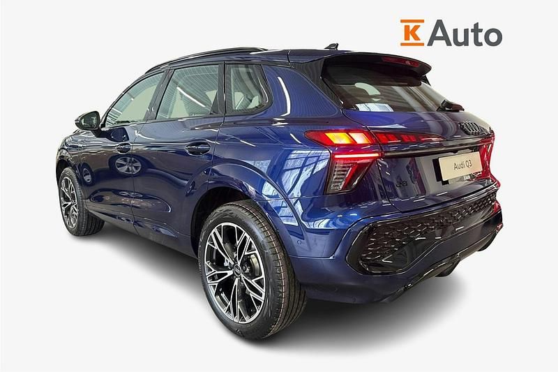 Uusi Audi Q3 S-Line 268 HP (197 kW) 2026 Met. sininen Katumaasturi