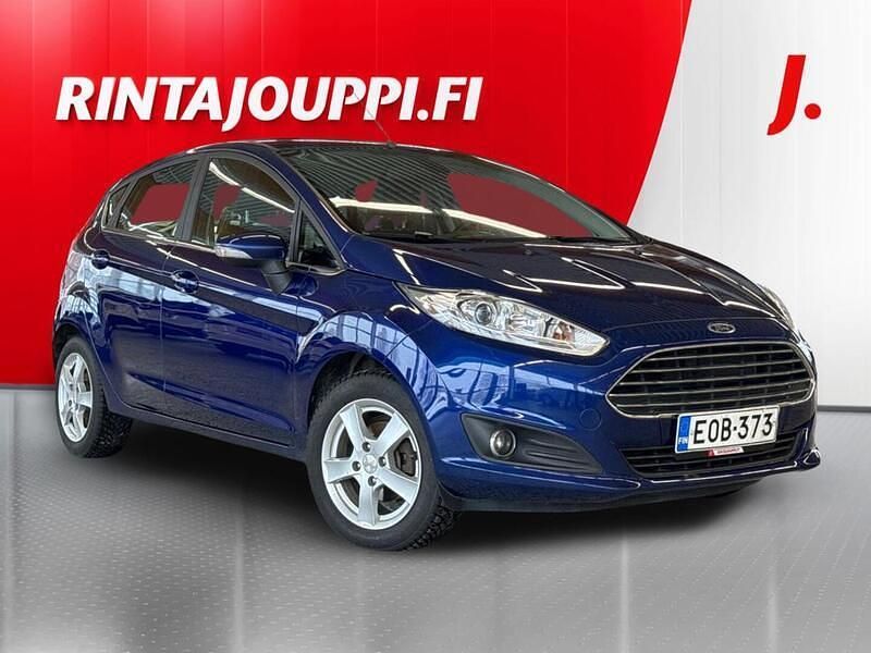 Käytetty Ford Fiesta 80 HP (58 kW) 2017 Sininen Viistoperä