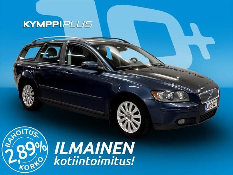 Sininen Käytetty 2007 Volvo V50 Momentum Farmari | 4 370 € (Hieman kallis) - Kuva 1/1