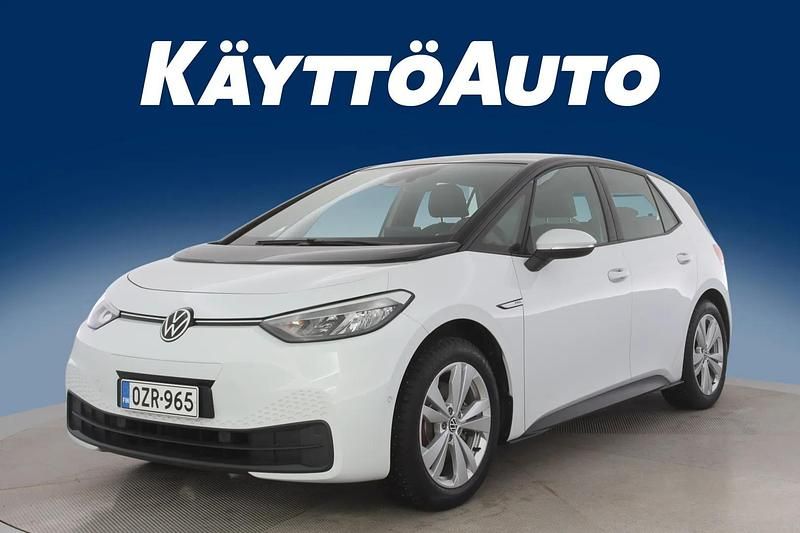 Met. valkoinen Käytetty 2023 VW ID.3 Pro Performance Viistoperä | 25 900 € (Perustarjous) - Kuva 1/4