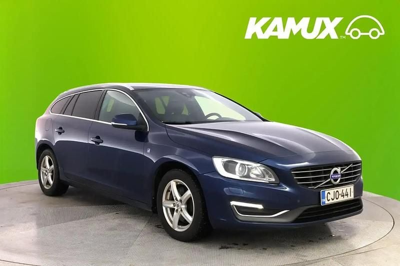 Sininen Käytetty 2015 Volvo V60 Business Edition Farmari | 6 490 € (Perustarjous) - Kuva 1/4