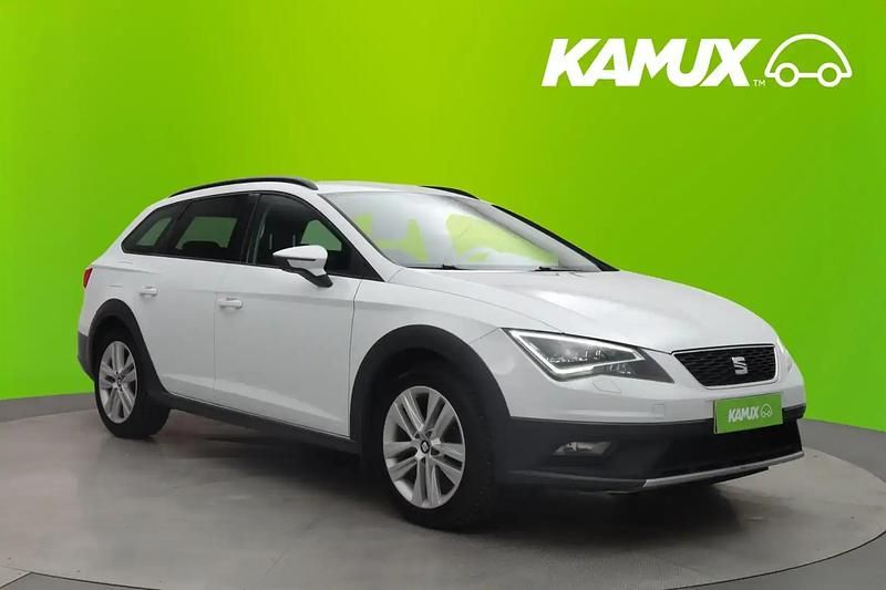 Valkoinen Käytetty 2017 Seat Leon X-Perience 4Drive Farmari | 8 700 € - Kuva 1/4