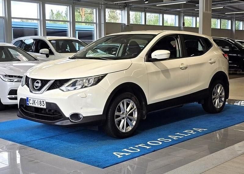 Valkoinen Käytetty 2014 Nissan Qashqai Acenta Katumaasturi | 8 900 € (Perustarjous) - Kuva 1/4