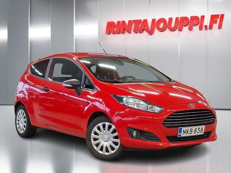 Käytetty Ford Fiesta Trend 80 HP (58 kW) 2016 Punainen Van