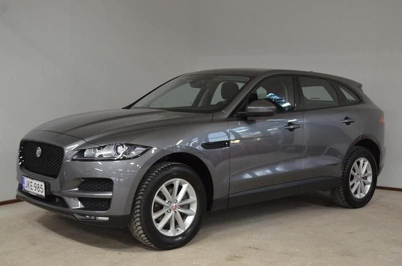 Harmaa Käytetty 2017 Jaguar F-Pace Pure Katumaasturi | 17 980 € - Kuva 1/1
