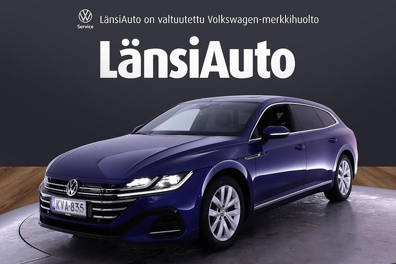 Käytetty VW Arteon R-line 218 HP (160 kW) 2021 Sininen Farmari