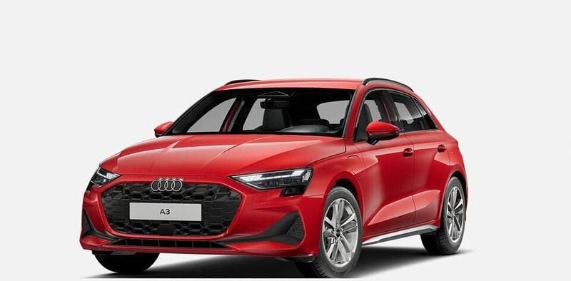 Punainen Uusi 2025 Audi A3 Sportback e-tron Viistoperä | 46 900 € (Perustarjous) - Kuva 1/4