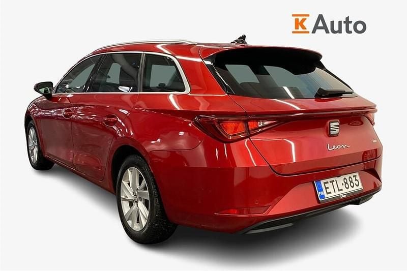 Käytetty Seat Leon XCELLENCE 204 HP (150 kW) 2021 Punainen Farmari