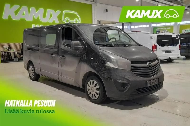 Musta Käytetty 2016 Opel Vivaro Edition Tila-auto | 9 600 € (Perustarjous) - Kuva 1/4