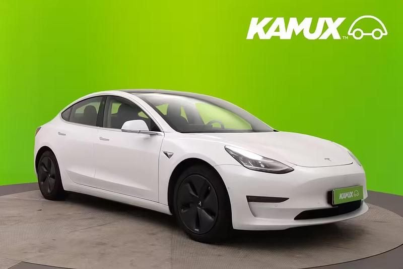 Valkoinen Käytetty 2019 Tesla Model 3 Sedan | 19 770 € (Perustarjous) - Kuva 1/4