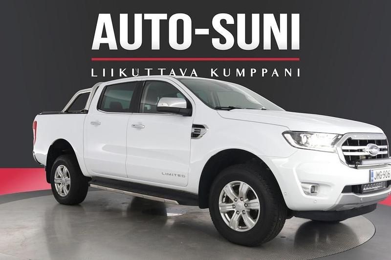 Valkoinen Käytetty 2021 Ford Ranger Limited Nouto | 38 900 € (Perustarjous) - Kuva 1/3