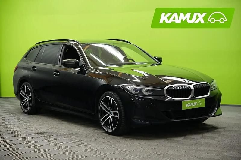 Musta Käytetty 2023 BMW 320e Shadowline Farmari | 29 680 € (Perustarjous) - Kuva 1/4