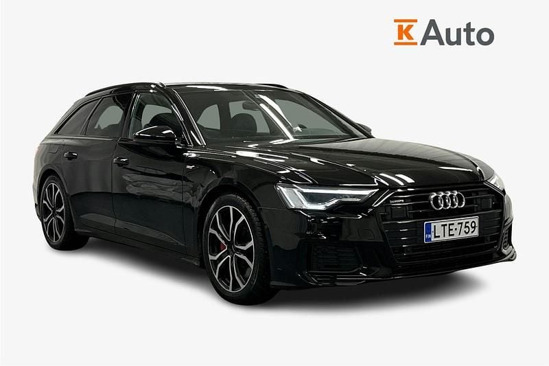 Käytetty Audi A6 S-Line 367 HP (269 kW) 2023 Musta Farmari