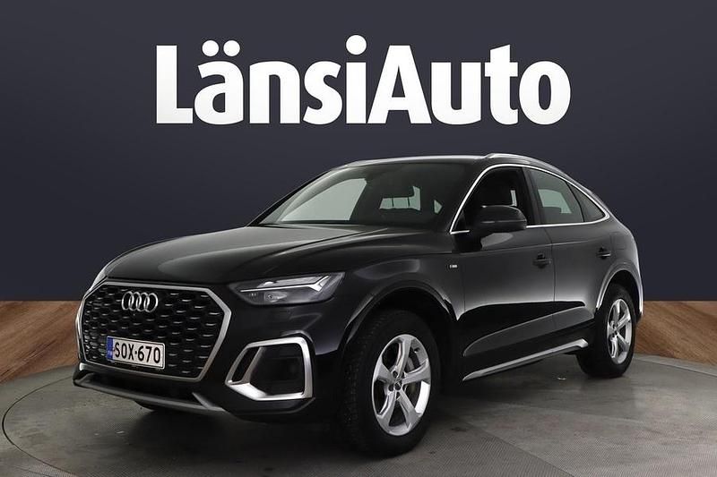 Käytetty Audi Q5 Sportback S-Line 299 HP (219 kW) 2022 Musta Katumaasturi