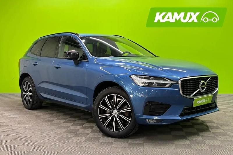 Sininen Käytetty 2019 Volvo XC60 R-Design Katumaasturi | 33 490 € (Hyvä tarjous) - Kuva 1/4