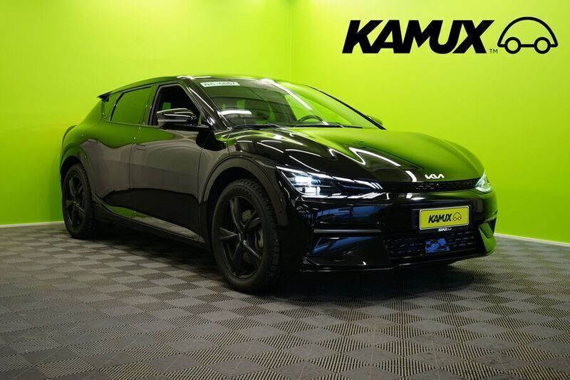 Musta Käytetty 2022 Kia EV6 GT-Line Katumaasturi | 51 800 € - Kuva 1/3