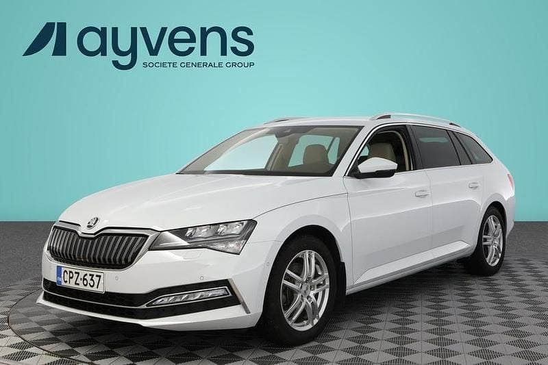 Valkoinen Käytetty 2022 Skoda Superb Business Line Farmari | 28 900 € (Perustarjous) - Kuva 1/4